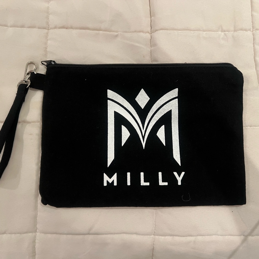 Milly Zipper Pouch | Black | Never Used